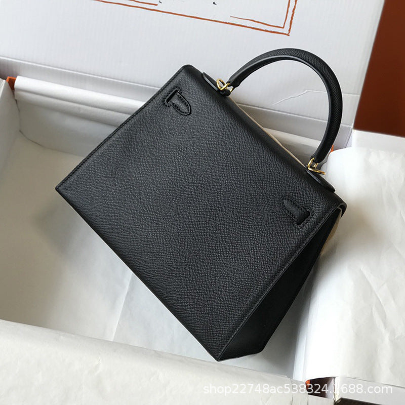 Hot Sale New Fashion Handbag for Women Platinum Kelly Bag Women's Shoulder Crossbody Bag Versatile Trendy Handbag