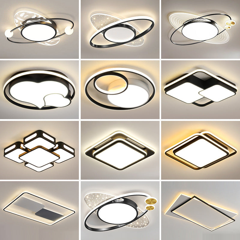 Nordic Lighting Fixtures led Ceiling Lamp2025New Year's Creative Internet Celebrity Master Bedroom Simple Modern Bedroom Lighting Room