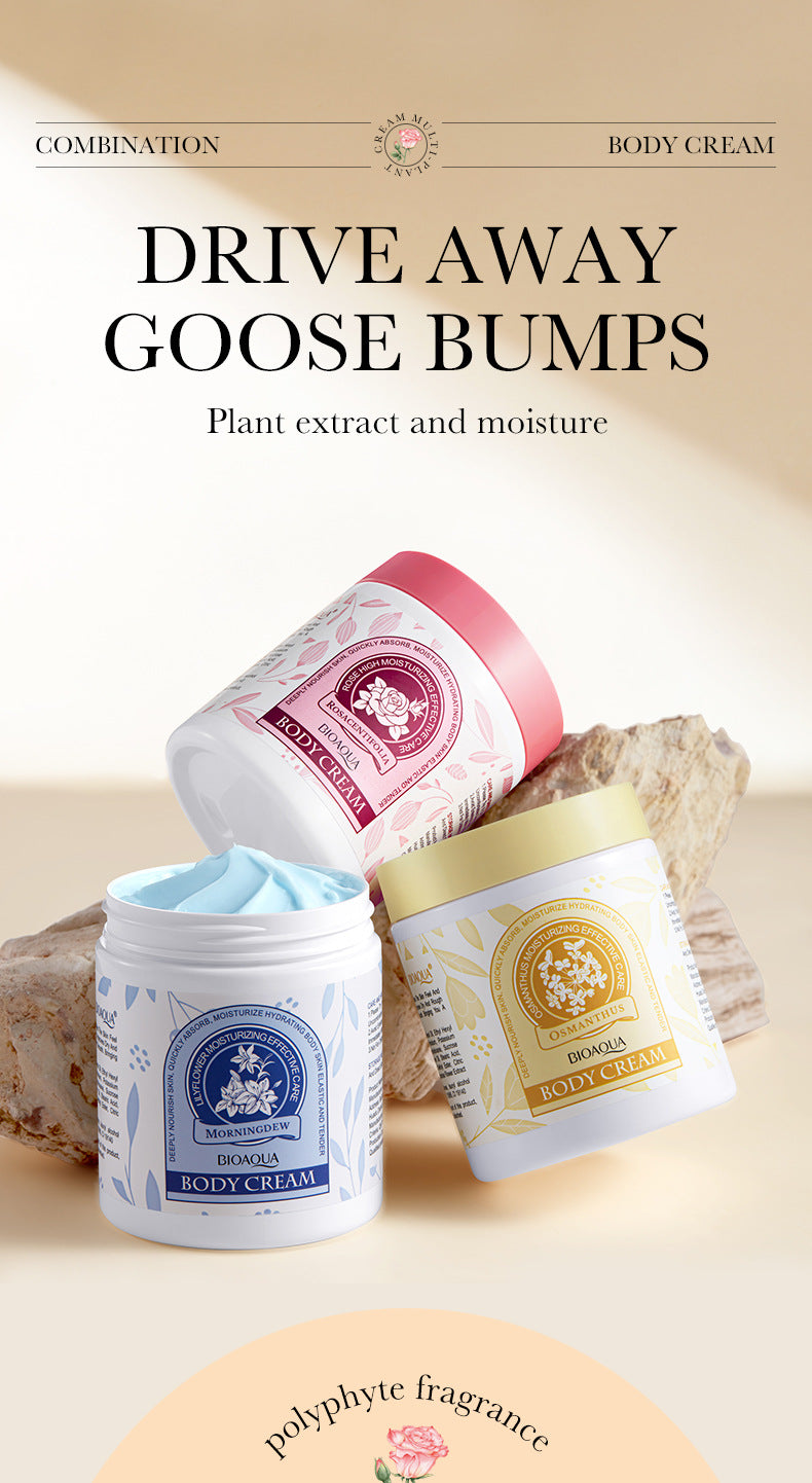 Floral Body Lotion BIOAOUA Rose Moisturizing Osmanthus Moisturizing Lotion Cross-Border Foreign Trade Wholesale