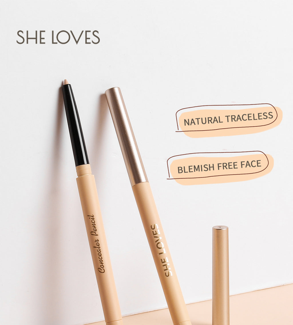 Fine Concealer Pen for Under-eye Dark Circles, Acne Marks, and Shadow Contouring Stick