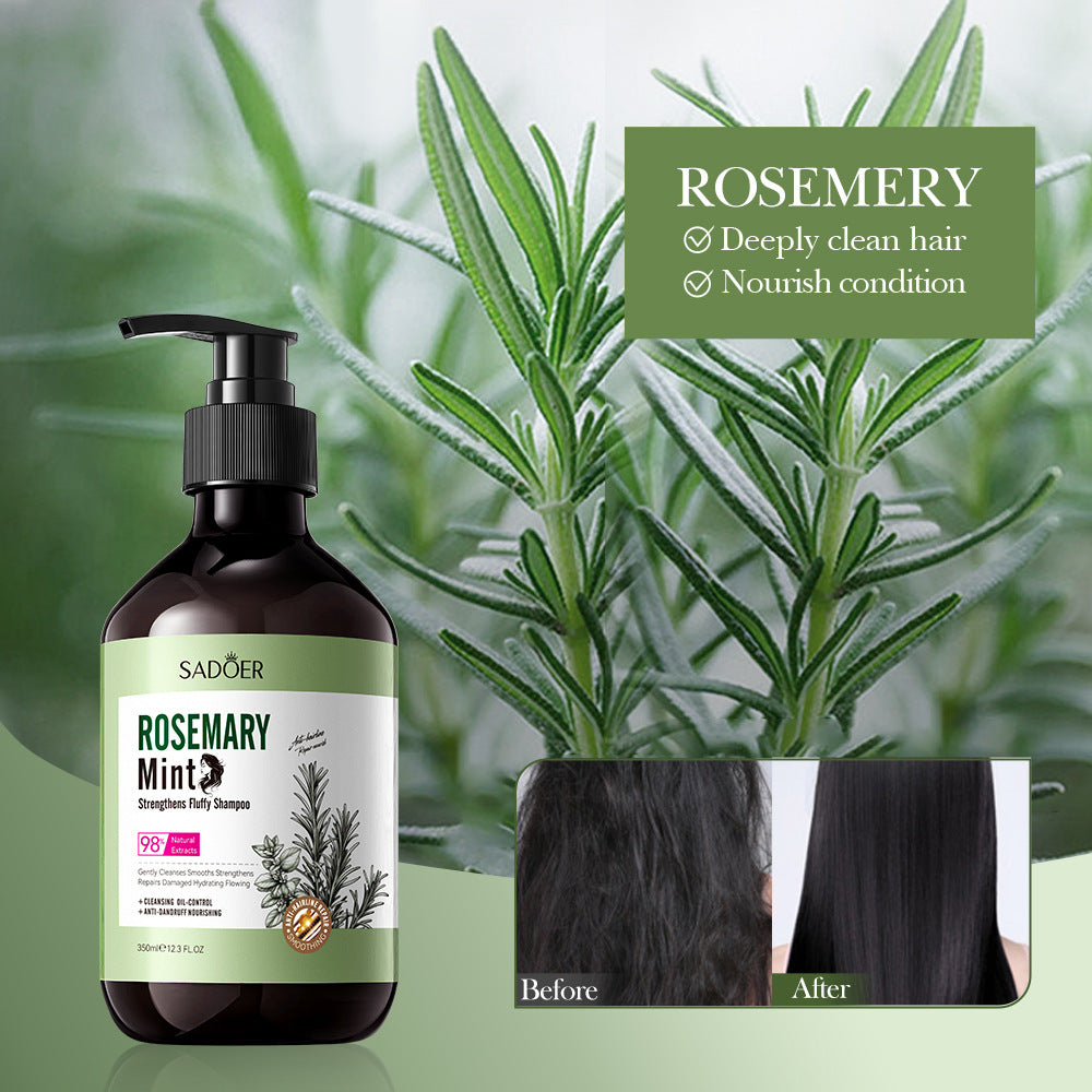 Full English Mint Rosemary Fluffy Shampoo SADOER Strong Shampoo  Wholesale