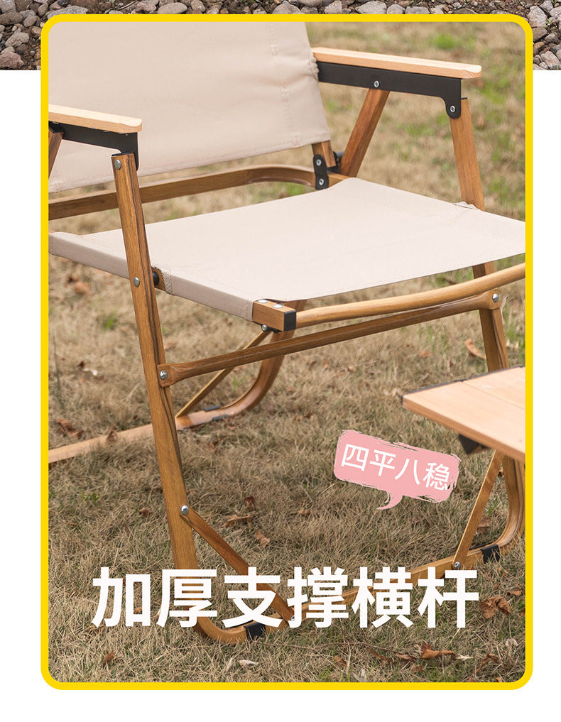 Wholesale Outdoor Folding Chair Aluminum Alloy Portable Kermit Chair Camping Chair Lightweight Folding Stool