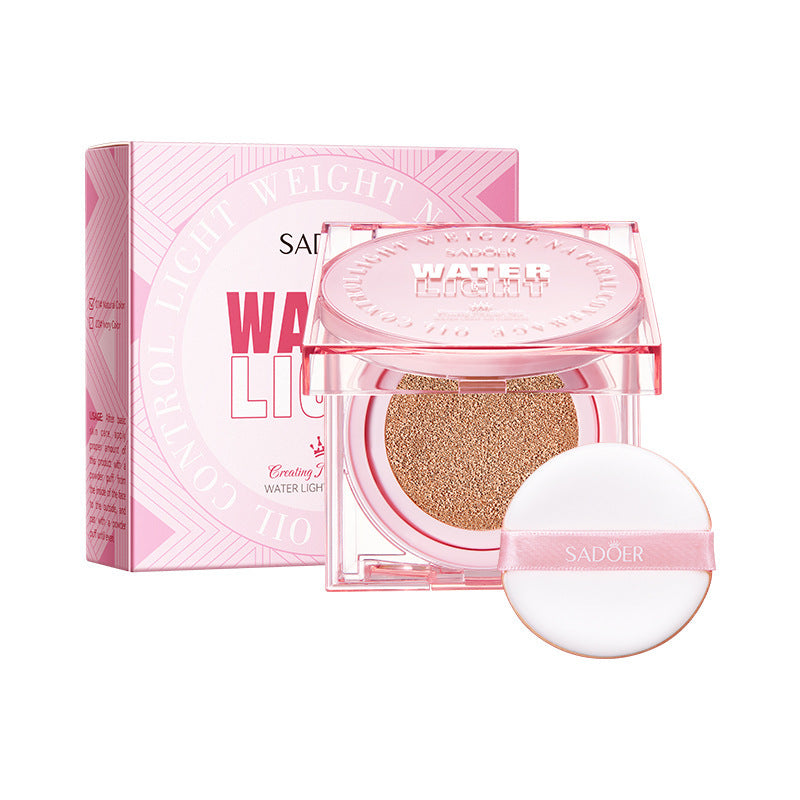Makeup SADOER Hydrating Cushion Concealer Contouring Brightening Skin Tone BB Wholesale Cross-Border Foreign Trade Frost