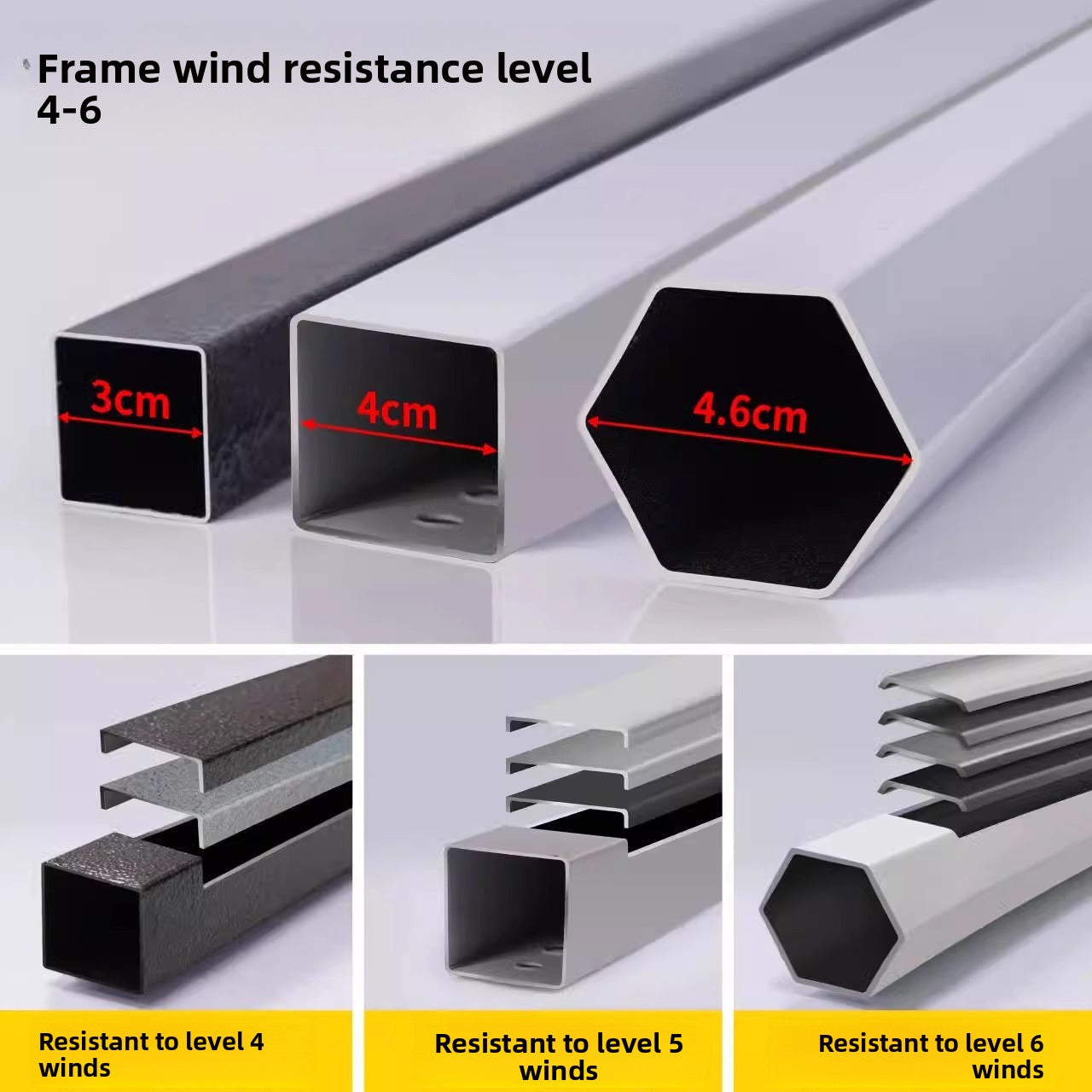 Late Night Food Stall Night Market Tent Surround Cloth for Setting Up Stalls with Four-Sided Transparent Enclosure Four-Legged Umbrella Outdoor Sunshade Foldable Rainproof Shelter