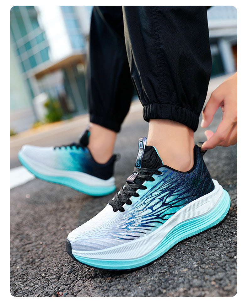 2025Summer New Men's Shoes Trendy Hot-Selling Breathable Sports Casual Comfortable Cushioned Popcorn Couple Versatile Shoes