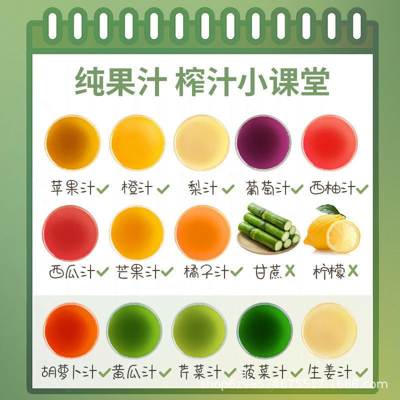 Manufacturer Wholesale Juicer Original Juicer Fruit and Vegetable Juicer Student Juicing Cup Spiral Juicer