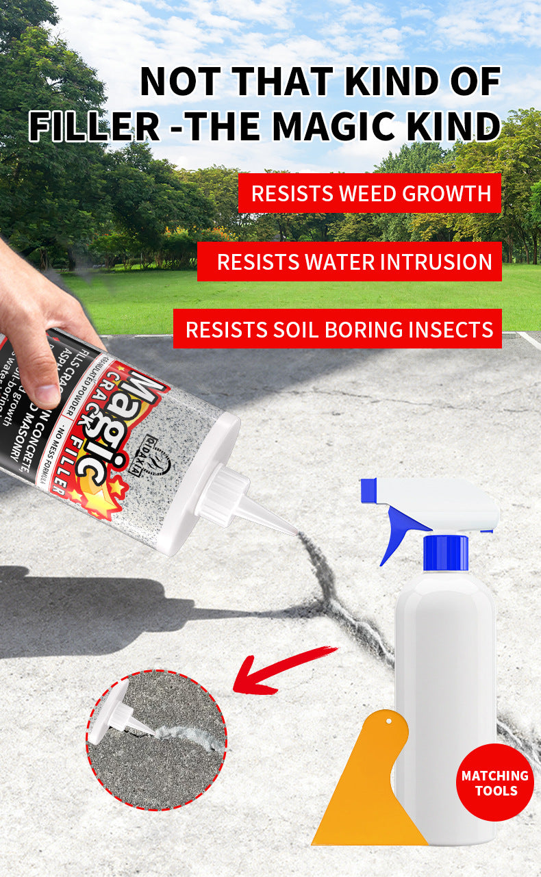 Crack Filler Sand Road Repair Filler Roof Waterproofing Floor Seam Repair Ground Seam Filler