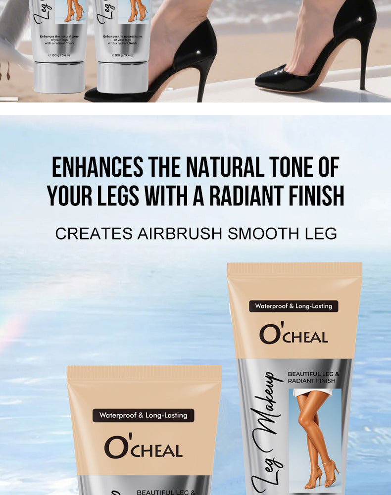 AliExpress Leg Cream Scar Covering Bare Skin Feel Stockings Leg Waterproof Non-Slip Makeup Contouring Moisturizing Cream