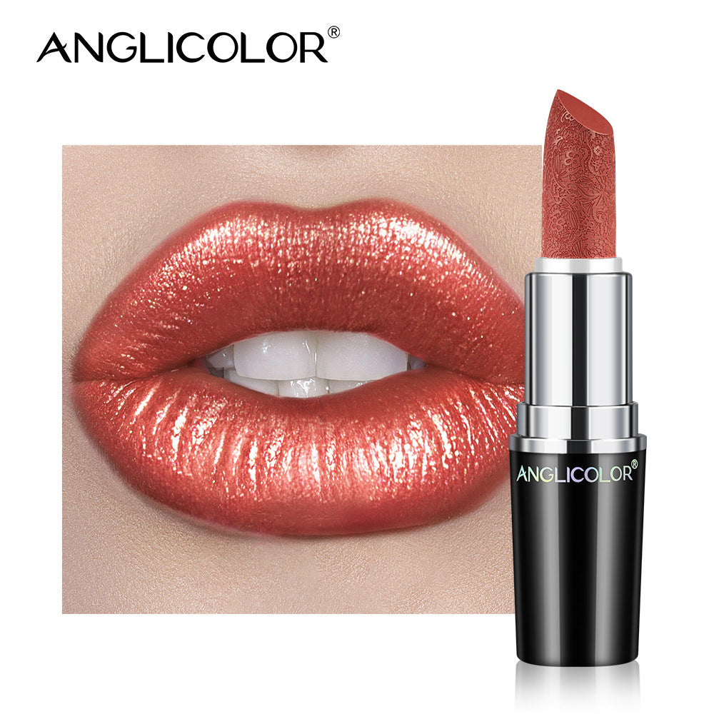 Specially designed for makeup, non-smudging, non-stick cup lipstick, pearlescent moisturizing lipstick, pearlescent nourishing moisturizing color-changing lip balm