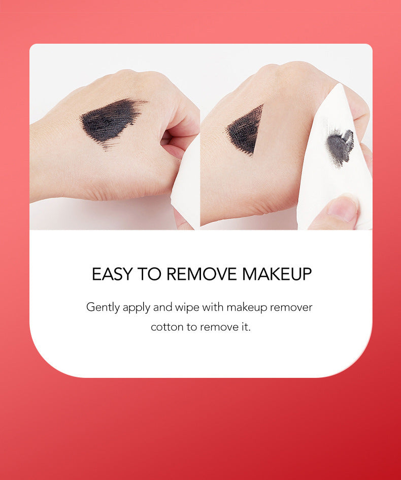 European Beauty Makeup Volumizing Curling Mascara Large Brush Head Dense Lengthening Waterproof Smudge-proof Mascara Makeup