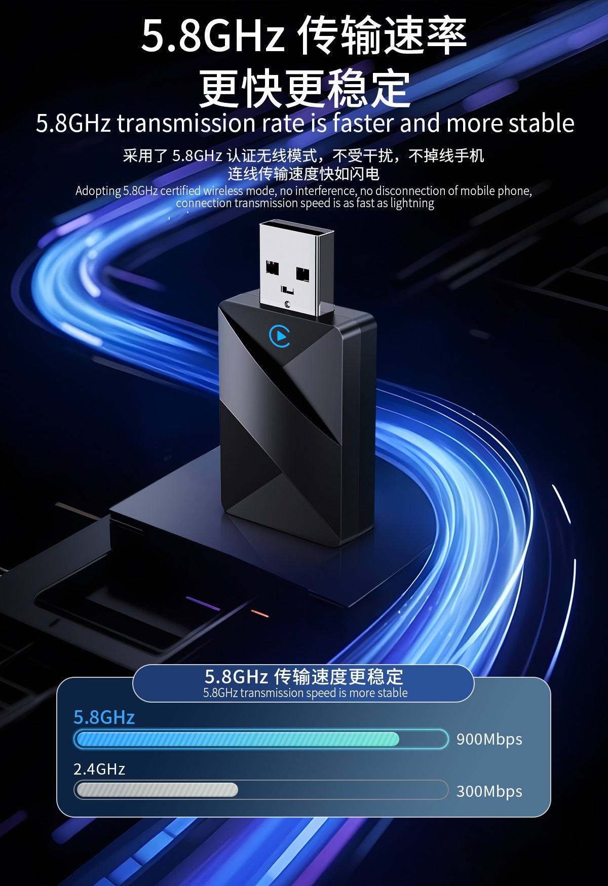 Hot Sale carplay Wired to Wireless Box Android auto Car-Machine Interconnection Wireless Adapter