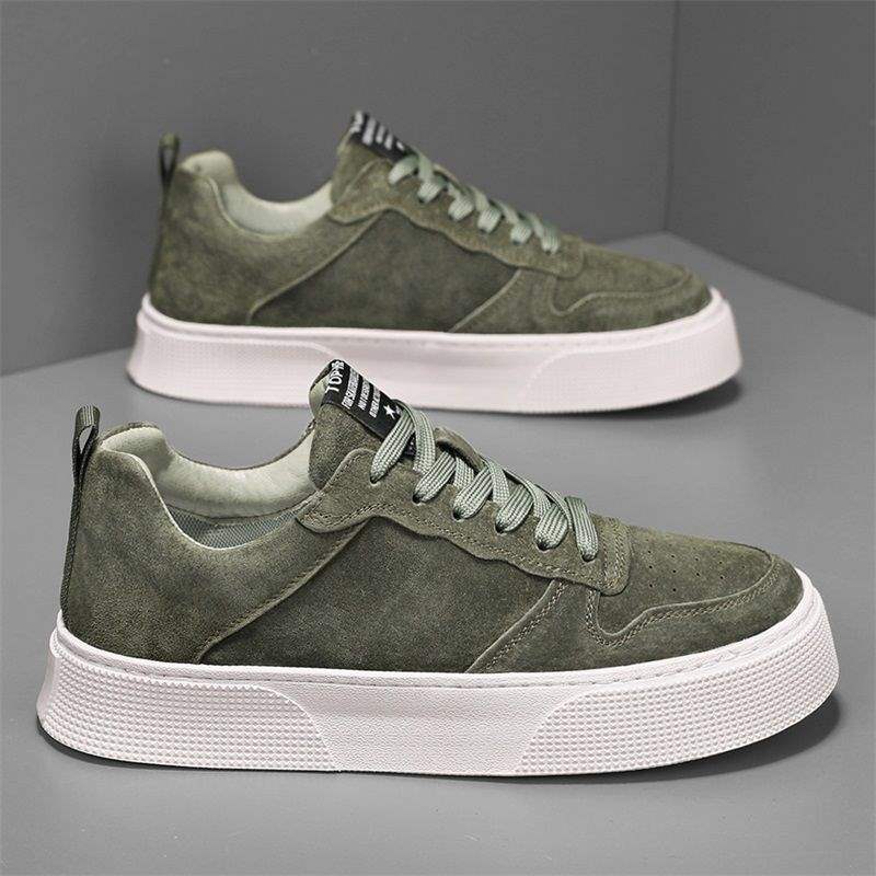 Men's Work Shoes Autumn Breathable Thin Full Black Casual Canvas Sneakers Youth Non-Slip Chef Office Trendy Shoes