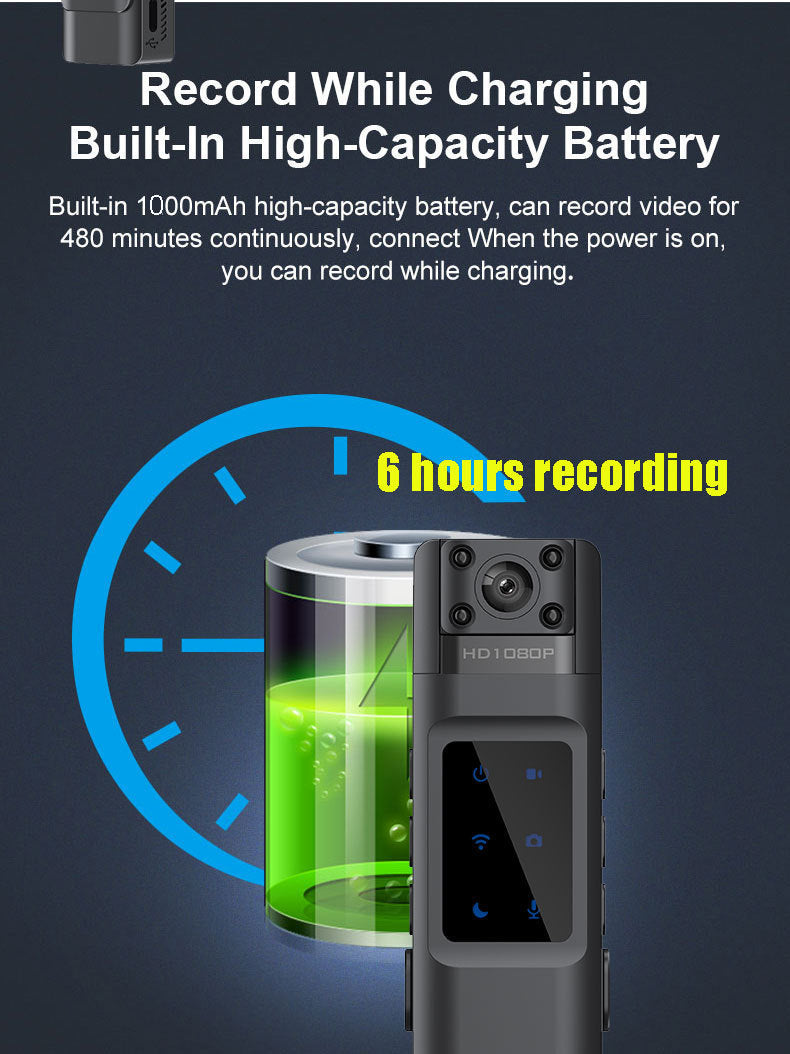 New L13Outdoor infrared high-definition sports camera with multi-angle rotation and functional screen ZF Recorder