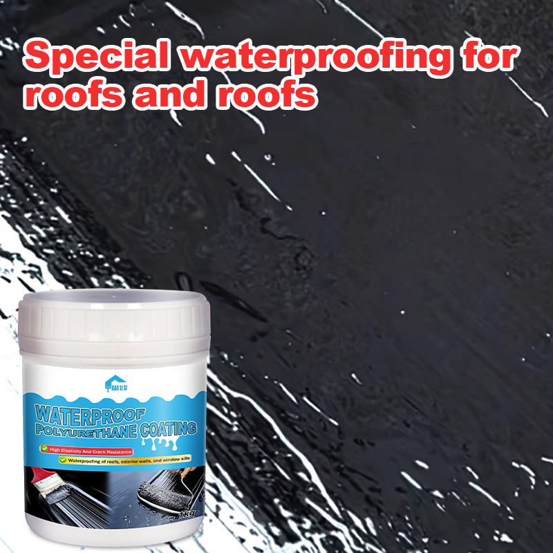 Waterproof Polyurethane Coating Roof Window Sill Liquid Membrane Flat House Crack Leak Sealant Anti-Seepage