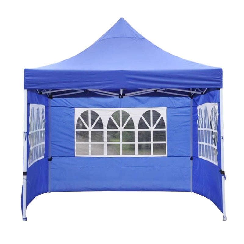 Transparent Tent Enclosure Outdoor Four-Corner Windproof Rainproof Canopy Enclosure Rain and Wind Protection Thickened Four-Leg Umbrella Rain Shelter Wholesale