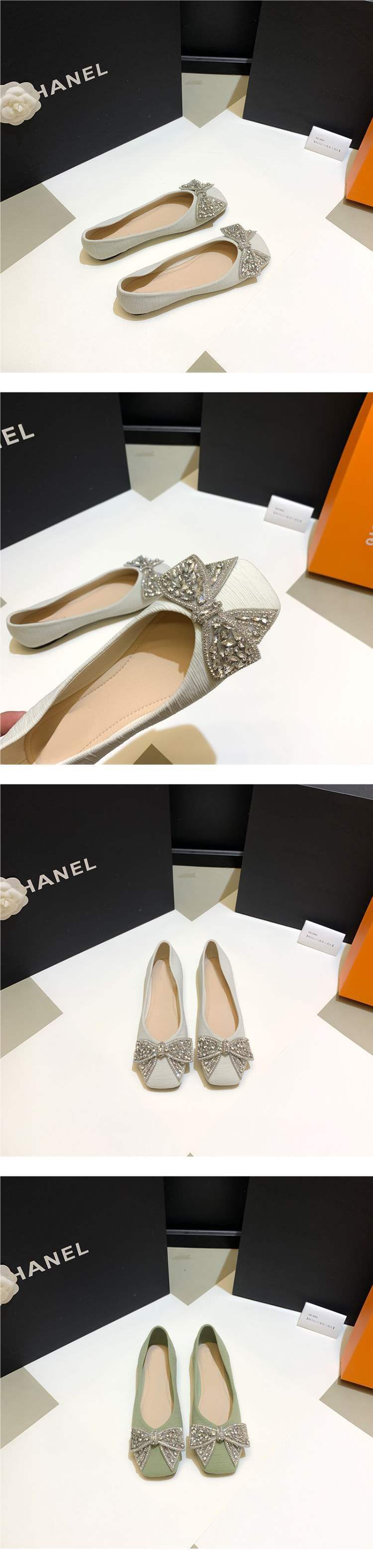 Women's Summer Square Toe Flats2025New Style Loafers Flat Shallow Soft Leather Shoes Internet Celebrity Versatile Gentle Shoes