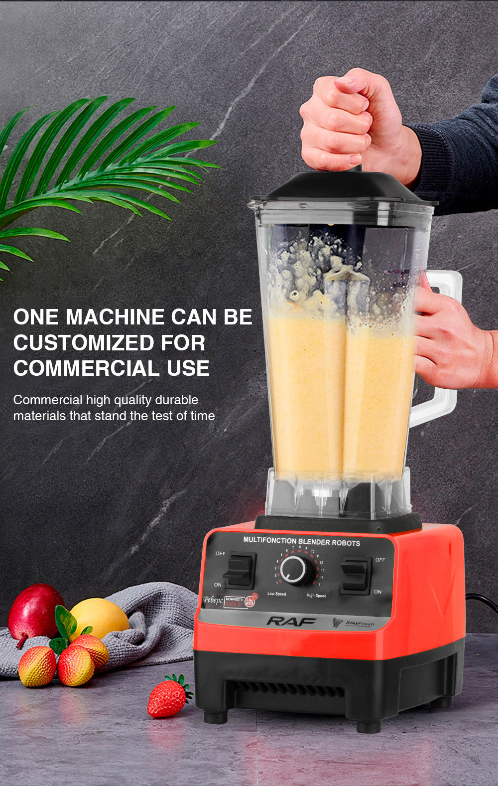 European Standard Blender Household High-Speed Blender Smoothie Cooking Machine Soy Milk Fruit Juicer