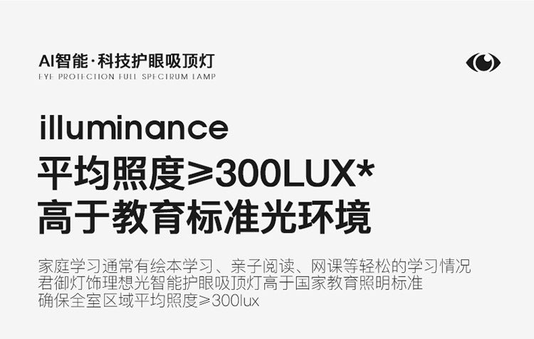 Cream Ceiling Light Minimalist Style Master Bedroom Light Cloud Hall Living Room Eye Protection Simple Room Light Full Spectrum Smart