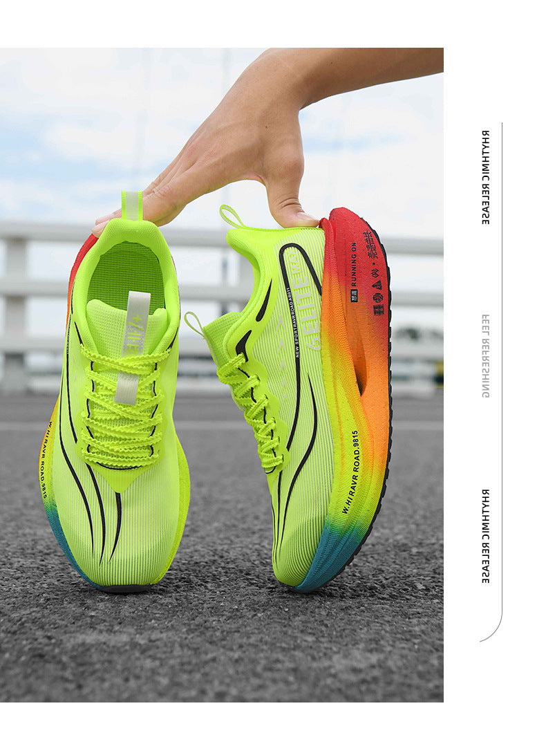 2025New model Feidian6pro Popcorn Carbon Plate Professional Racing Running Shoes Comfortable Breathable Unisex Sports Shoes