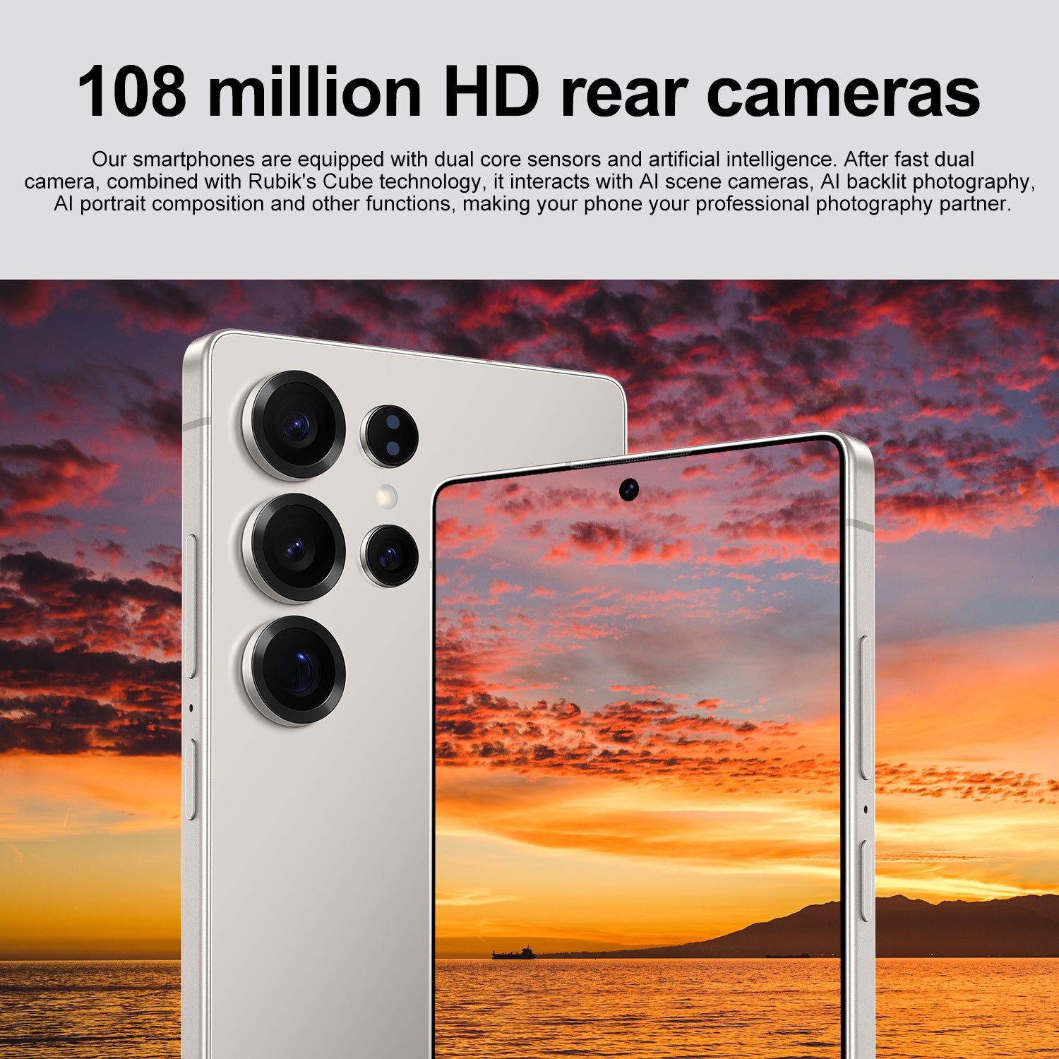 S25 Ultra Mobile phone with built-in stylus, large screen, Android15New Hot-Selling Bestseller5G Smartphone