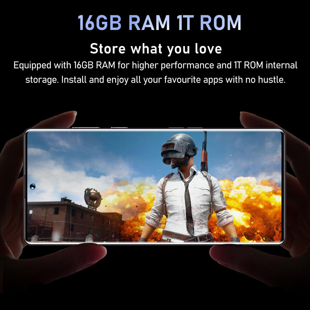 2024New Product S22+UItre Mobile Phone16+1T In-stock Smartphones Direct from Factory