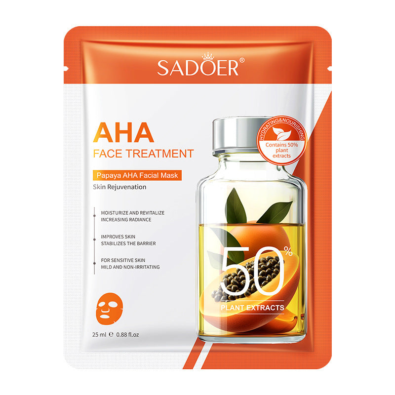 Cross-border Face Mask25ml Plant Series Wheat Olive Moisturizing Hydrating Mask Export Manufacturer Wholesale