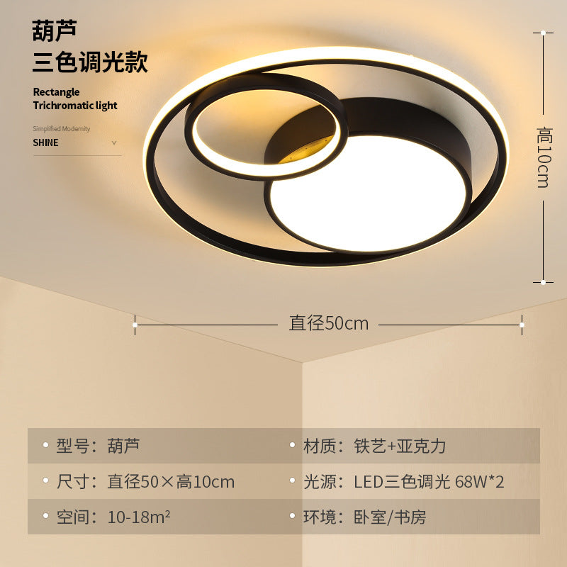 Wholesale New LED Bedroom Ceiling Lamp Modern Minimalist Light Fixtures Dining Room Living Room Lamp scandinavian Creative fashion Lighting