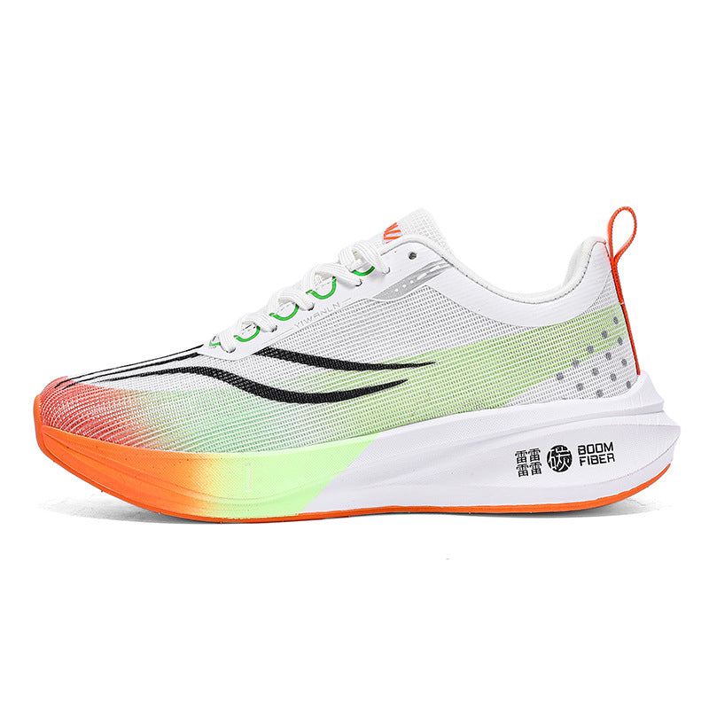 2025Spring and Summer New Style Flying Electric4C Professional Racing Shock Absorption Casual Non-slip Sports Shoes Ultra-light High Elasticity Men and Women Running Shoes