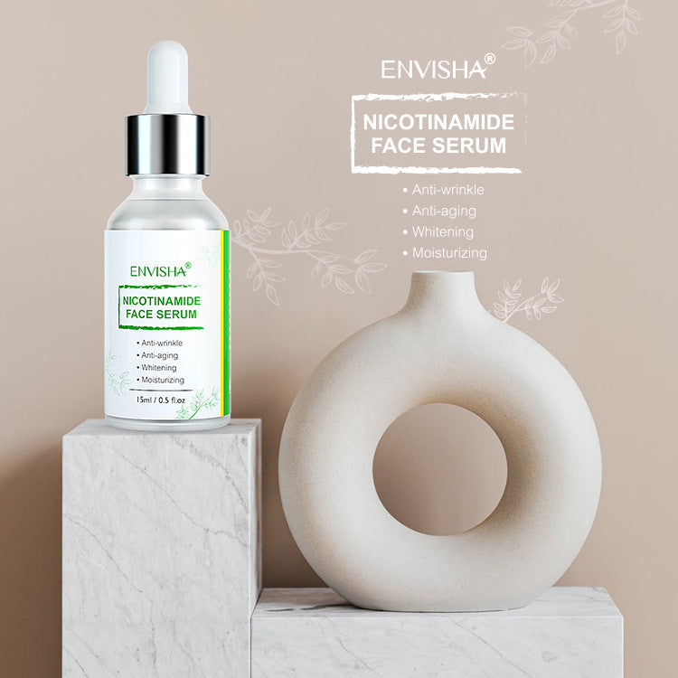 Full English ENVISHA Niacinamide Facial Serum Moisturizing Anti-Wrinkle Firming Liquid Essence Export