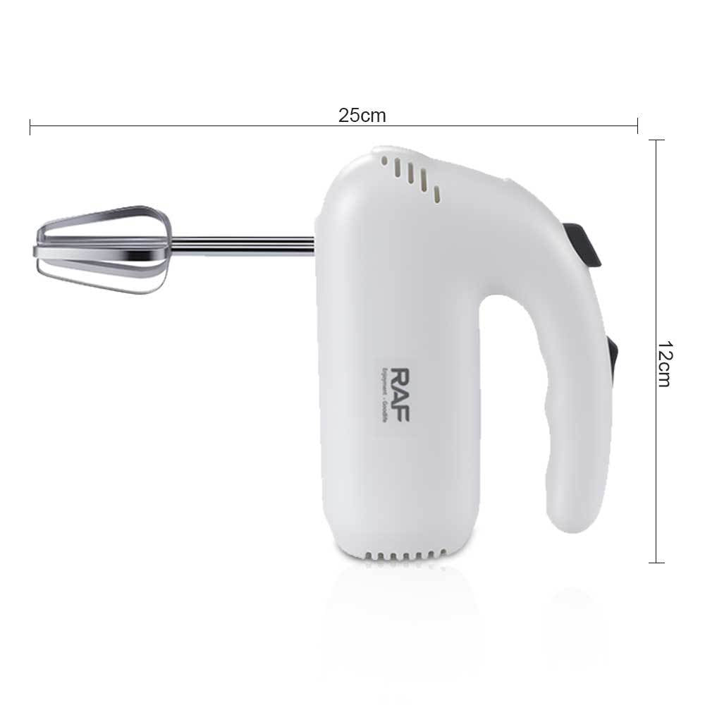 RAF European Standard Household Quick Dough Mixer Baking Small Cake Mixer Automatic Egg Beater R.6668