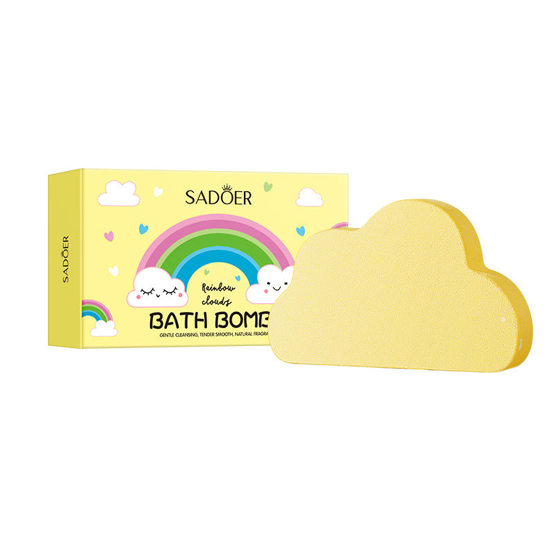 Rainbow Cloud Bath Salt Ball100g Deep Cleansing Body Bath Salts Export Manufacturer Wholesale