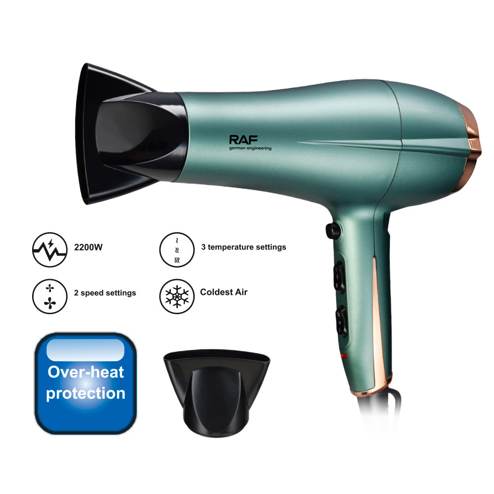 Hair Dryer2200W Hot and Cold Air Hair Dryer High Power Household Hotel Hair Dryer Hair Salon Hair Dryer