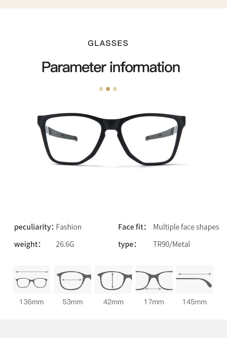 TR Metal Frame Glasses Wholesale New Sports Glasses Export Ready Cycling Glasses