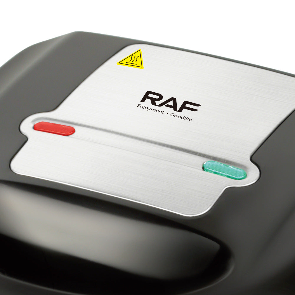 RAF European Standard 5-in-1 Sandwich Maker Breakfast Machine Double-Sided Heating Multifunctional Toaster Waffle Maker