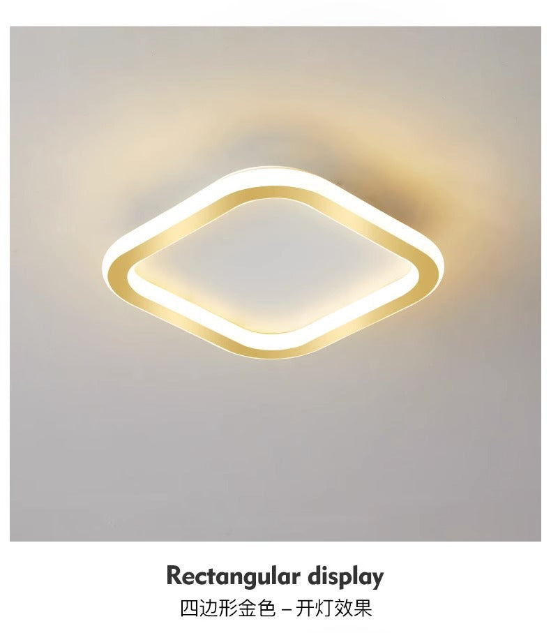 Nordic Corridor Entrance Hallway Light Simple Modern Creative Cloakroom Light led Balcony Small Ceiling Light Fixture