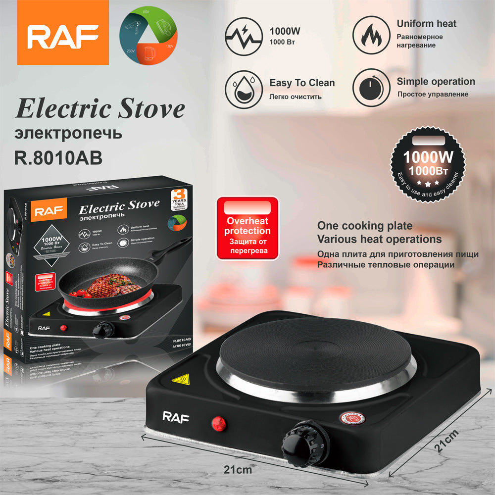 RAF European Standard Electric Hot Plate Embedded High-Power Stir-Fry Electric Hot Plate Countertop ce Standard R 8010AB