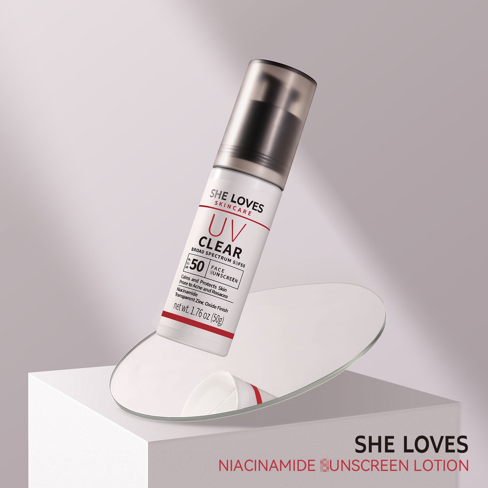 Exclusive Supply sheloves Sun Protection50+++Mild and non-irritating isolation protective face and body lotion