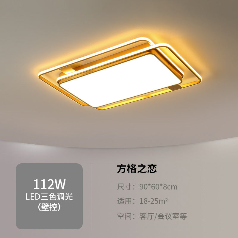 LED Ceiling Light Modern Simple gold Round Dining Room Master Bedroom Cozy Simple Book Children's Room Living Room Light