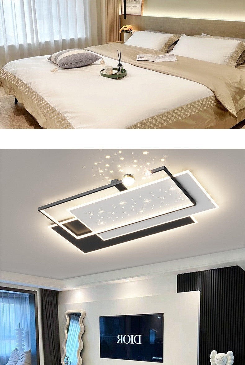 Modern minimalist living room led Ceiling Lamp2024New style main hall lamp wrought iron bedroom lamp high-end dining room lamp