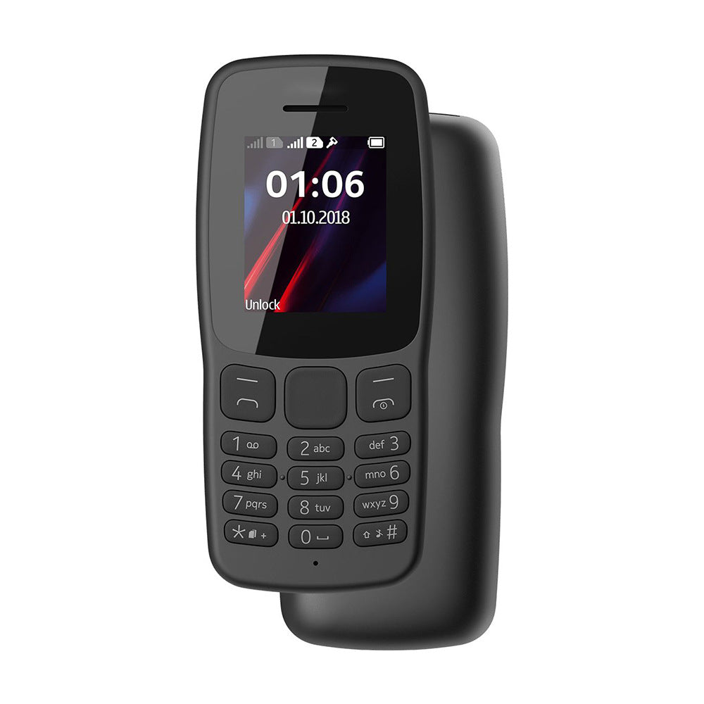 Mobile Phone106Elderly Phone2G Dual SIM Feature Phone with Loud Volume GSM Ultra-long Standby Button Elderly Phone Wholesale