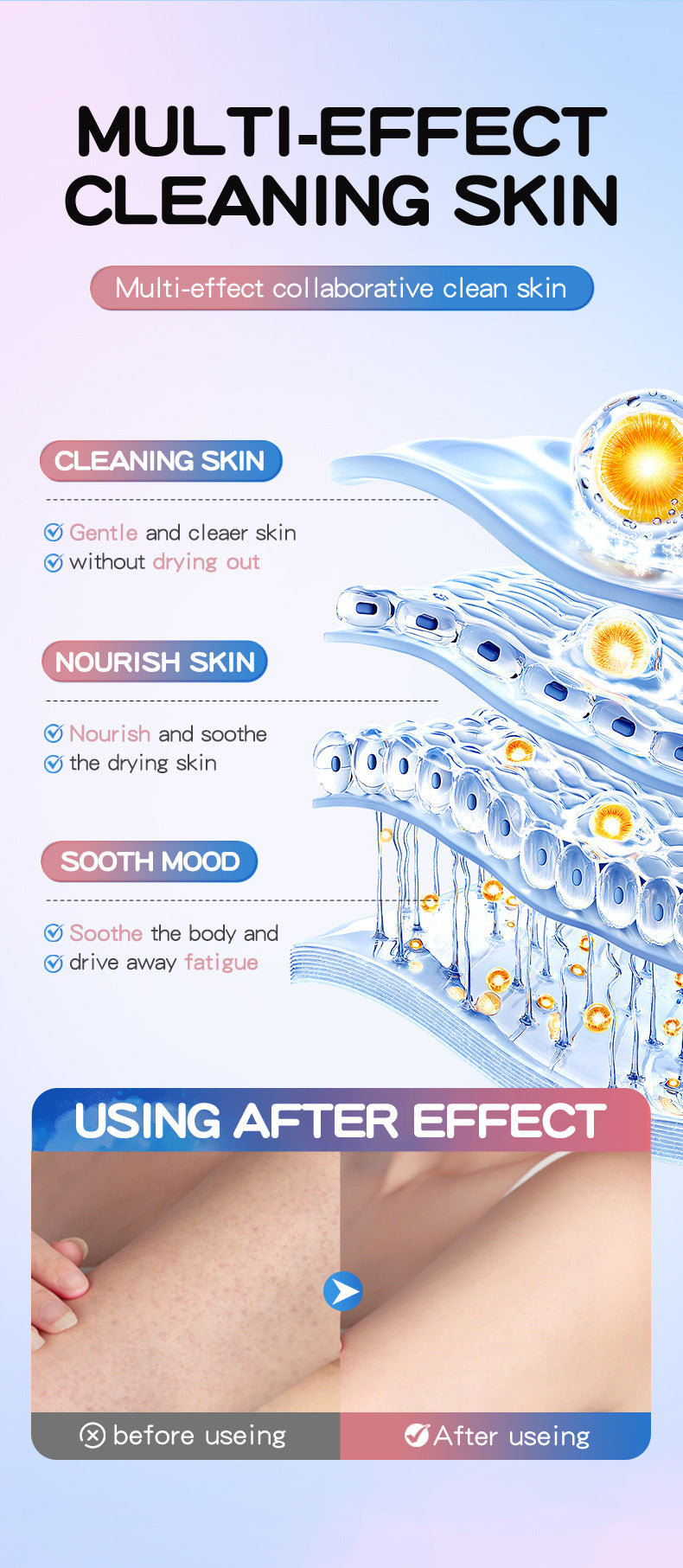 Rainbow Cloud Bath Salt Ball100g Deep Cleansing Body Bath Salts Export Manufacturer Wholesale