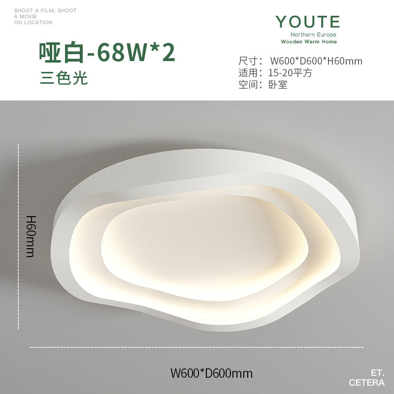 Lamp in the living room LED Creative Internet Celebrity New Style Lighting Modern Minimalist Bedroom Lamp2025Full Spectrum Eye Protection Ceiling Light