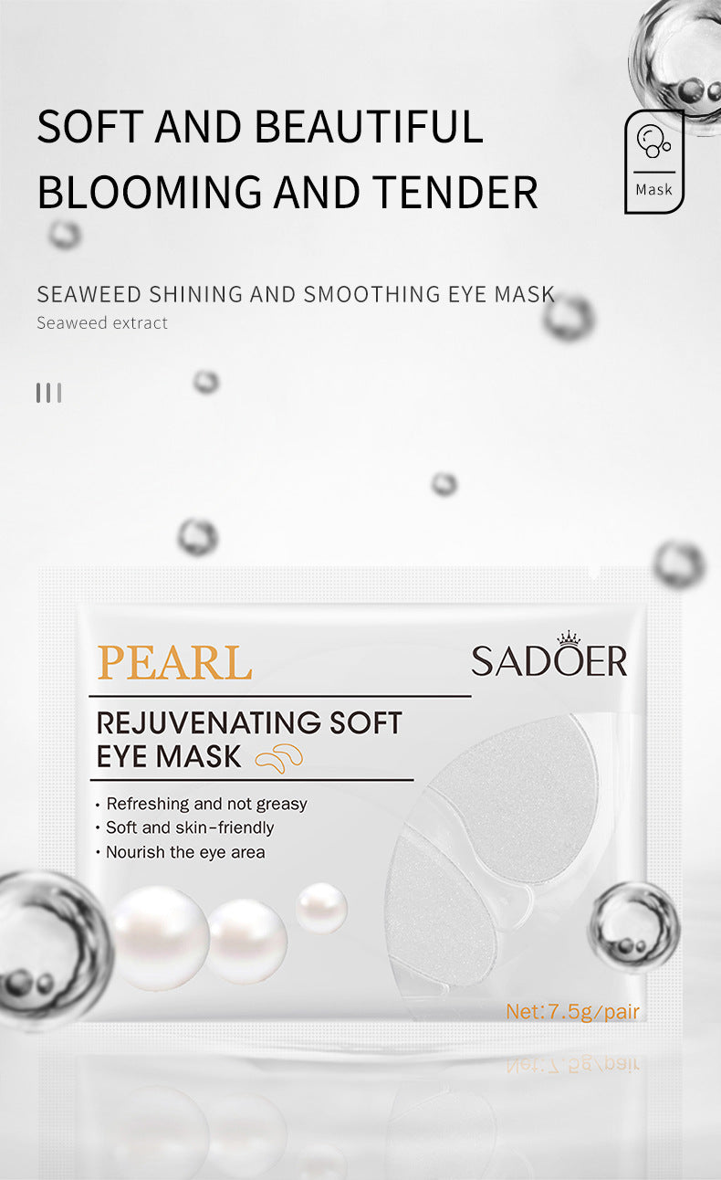 Eye Mask SADOER Caviar Eye Mask Pack Moisture replenishment Cross-border Foreign Trade Skincare Wholesale