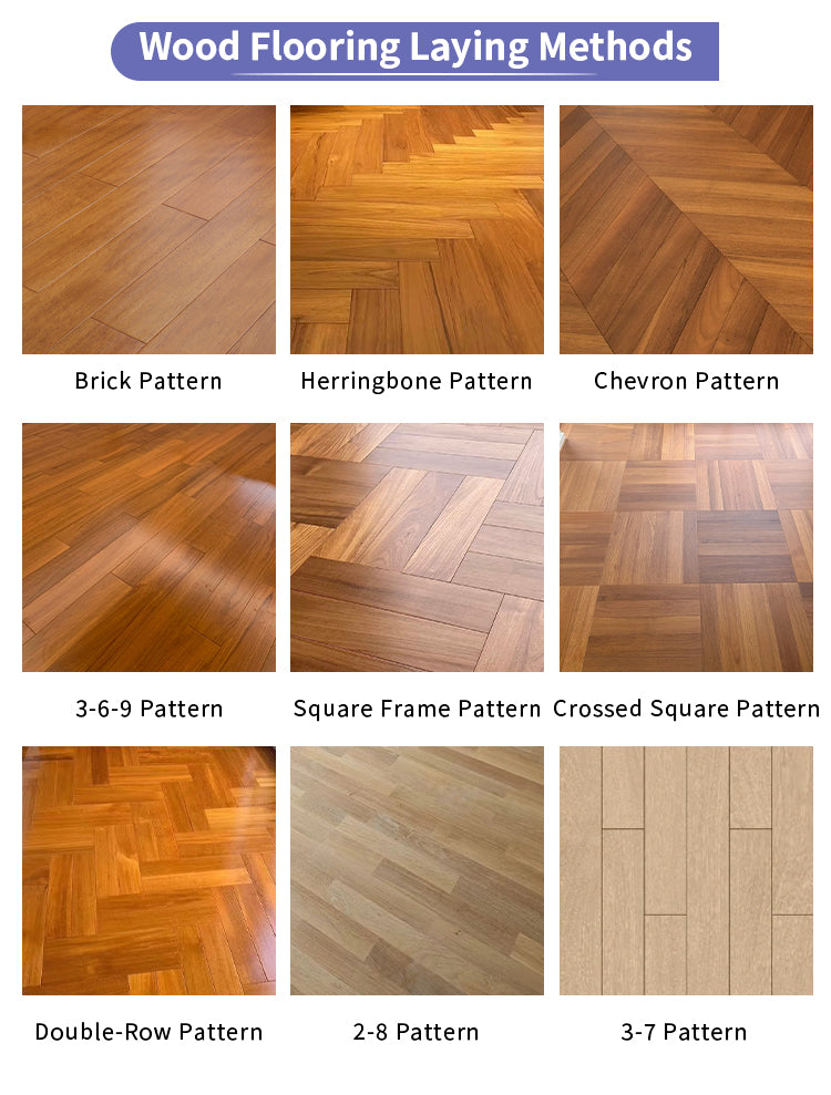 Luxury Engineered Solid Teak Wood Flooring Stable Core Fine Texture Custom Hotels High-End Residential Interiors Outdoor Park