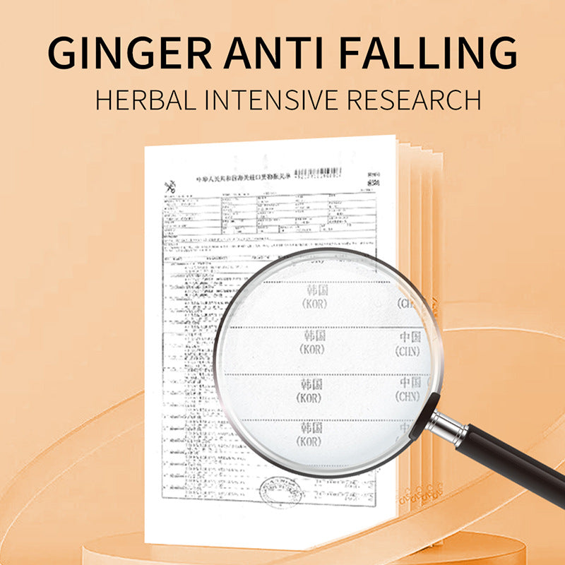 Ginger Hair Mask SADOER Improve Frizz, Soften and Smooth, Portable Strip Pack, Cross-Border Foreign Trade Wholesale