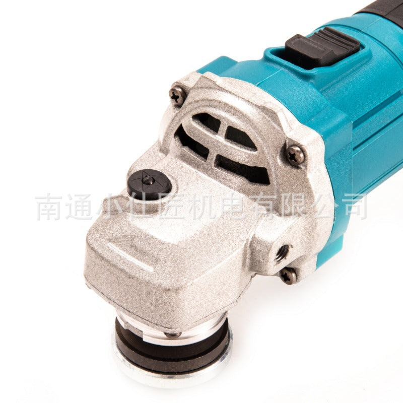 Two Batteries and One Charger Cross-Border Brushless Angle Grinder Cordless Handheld Household Grinding Cutting Angle Grinder