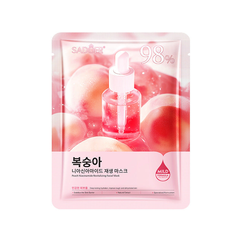 Full English Rose Essential Oil Rejuvenating Mask SADOER Moisturizing, rejuvenating, and brightening face mask  wholesale