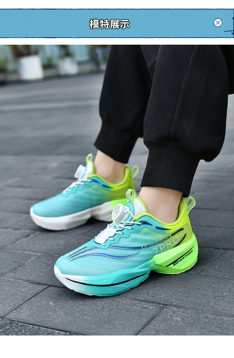 Red Rabbit7Pro Children's Shoes New Fashion Versatile Soft Sole Sports Shoes Breathable Non-Slip Youth Training Running Shoes