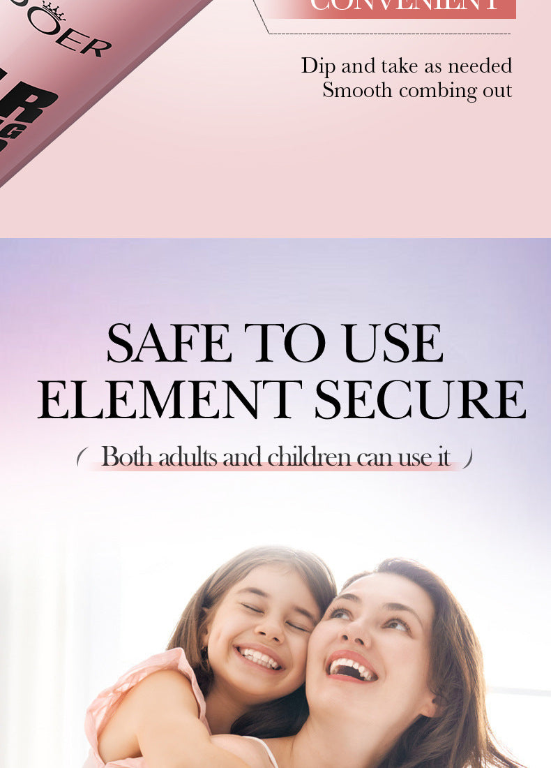 Fine Hair Finishing Spray15ml SADOER Styling Hair Messy Look Hair Wax Cross-Border Wholesale