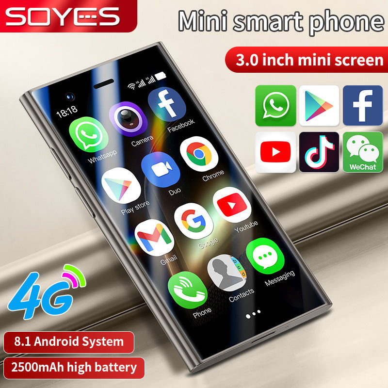 S24promax Mini Smartphone Full Network Compatible4G Ultra-small Pocket Android Quad-core